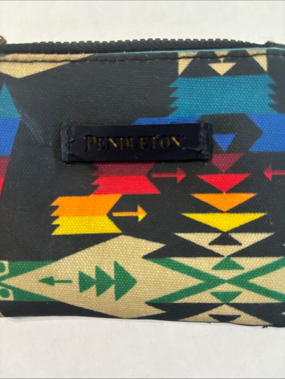 Pendleton Black Multicolor Aztec Key Pouch - Picture 4 of 4